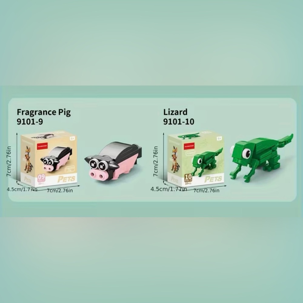 Colorful Building Block Mini Animal - Picture 4 of 4